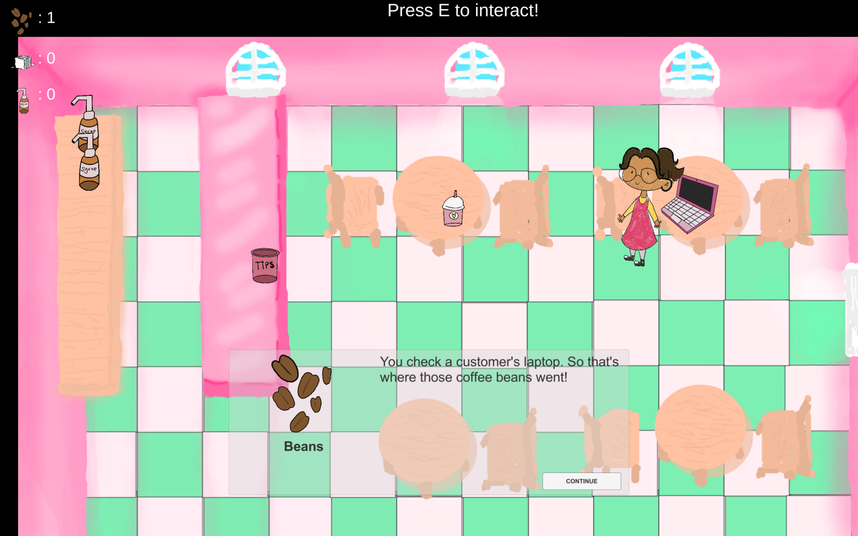 Coffee Shop Girl Game